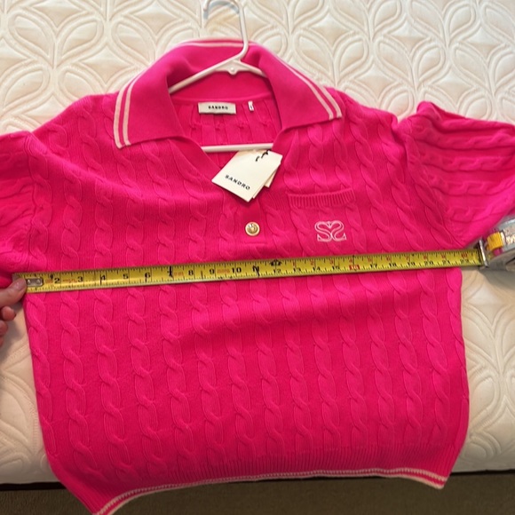 Sandro Fushia Sweater Size 2 - Picture 5 of 6